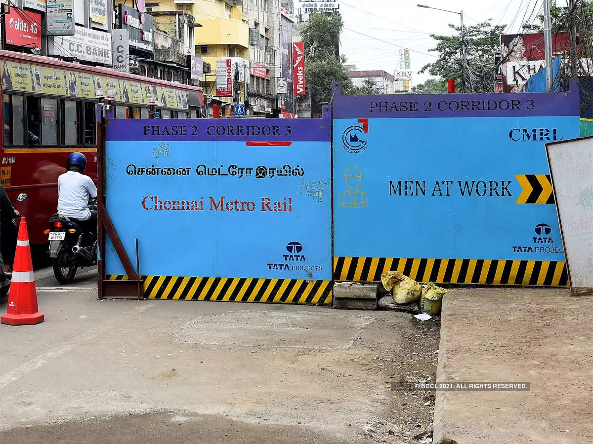 Chennai metro rail phase 2 construction on the right track